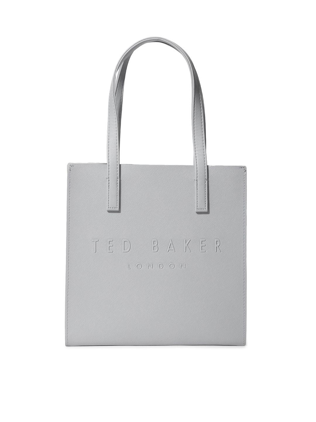ted baker women grey structured shoulder bag
