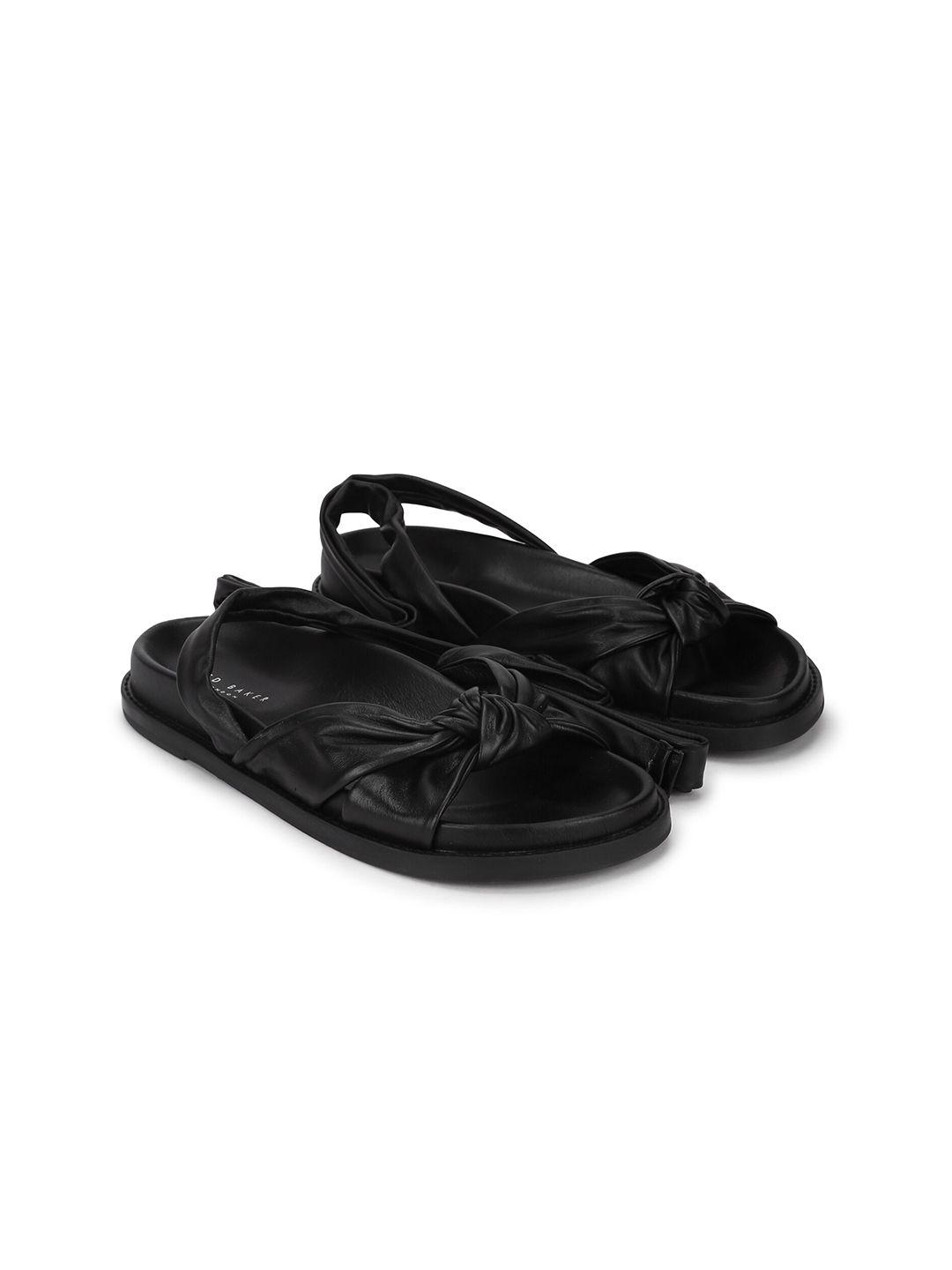 ted baker women knotted open toe flats