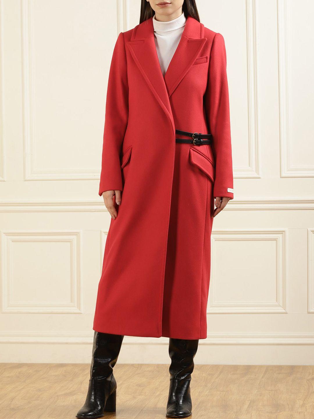 ted baker women red trench coats