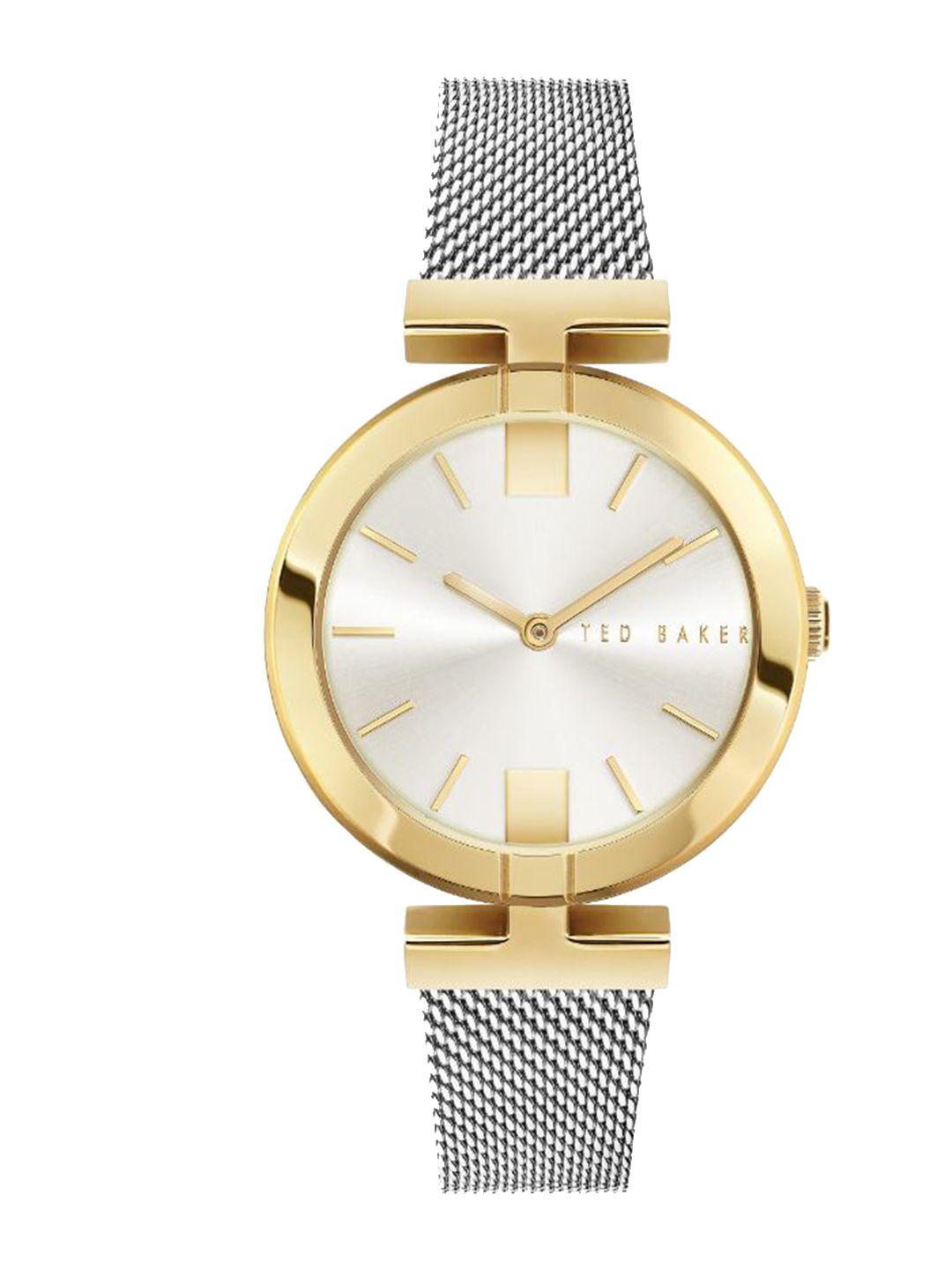 ted baker women stainless steel bracelet style straps analogue watch bkpdaf208