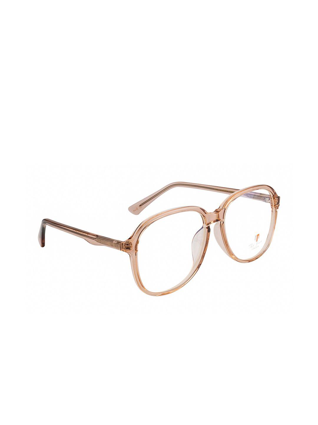 ted smith brown full rim square frames eyeglasses