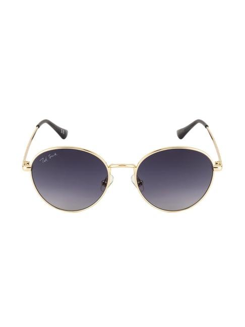 ted smith fairplay_c1 blue gradient round sunglasses