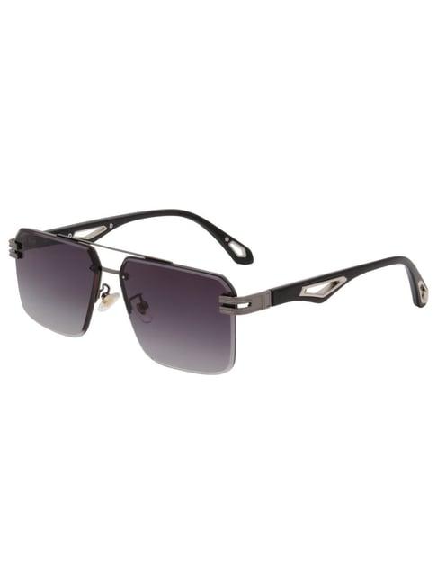 ted smith grey aviator uv protection unisex sunglasses