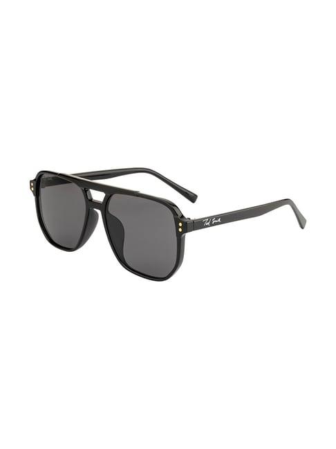 ted smith grey square unisex sunglasses