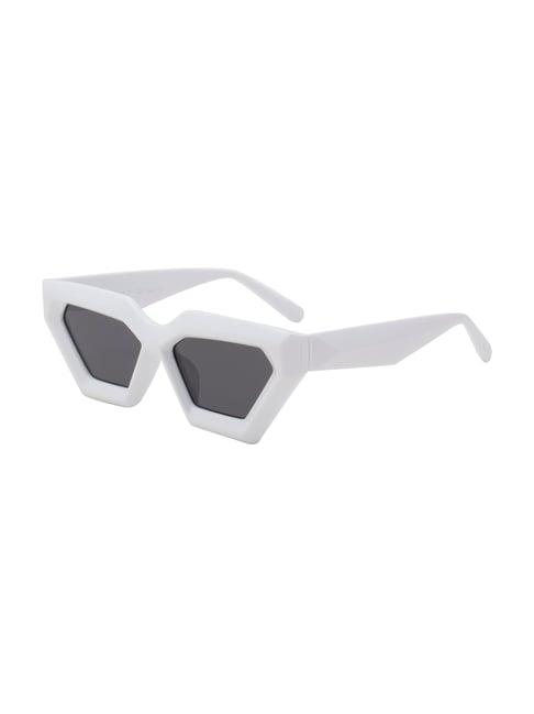 ted smith grey square uv protection unisex sunglasses