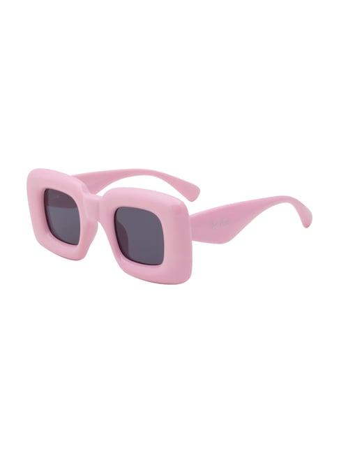 ted smith grey square uv protection unisex sunglasses