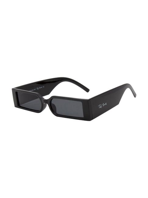 ted smith grey square uv protection unisex sunglasses