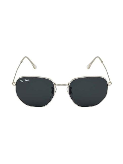 ted smith hexon_c16 black square sunglasses