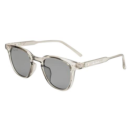 ted smith latest and stylish square sunglasses for men women | full rim & 100% uv protection | grey lens & acetate frame | small | (52-18-145)