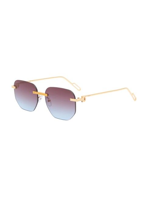 ted smith multi hexagon uv protection unisex sunglasses