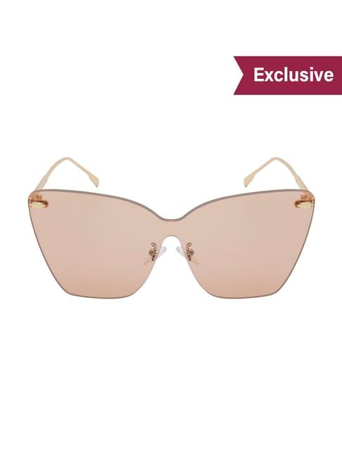 ted smith pink cat eye uv protection sunglasses for women