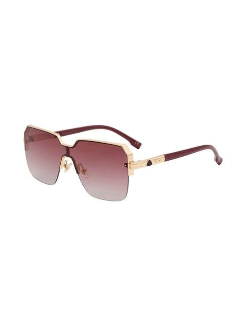 ted smith pink square uv protection unisex sunglasses