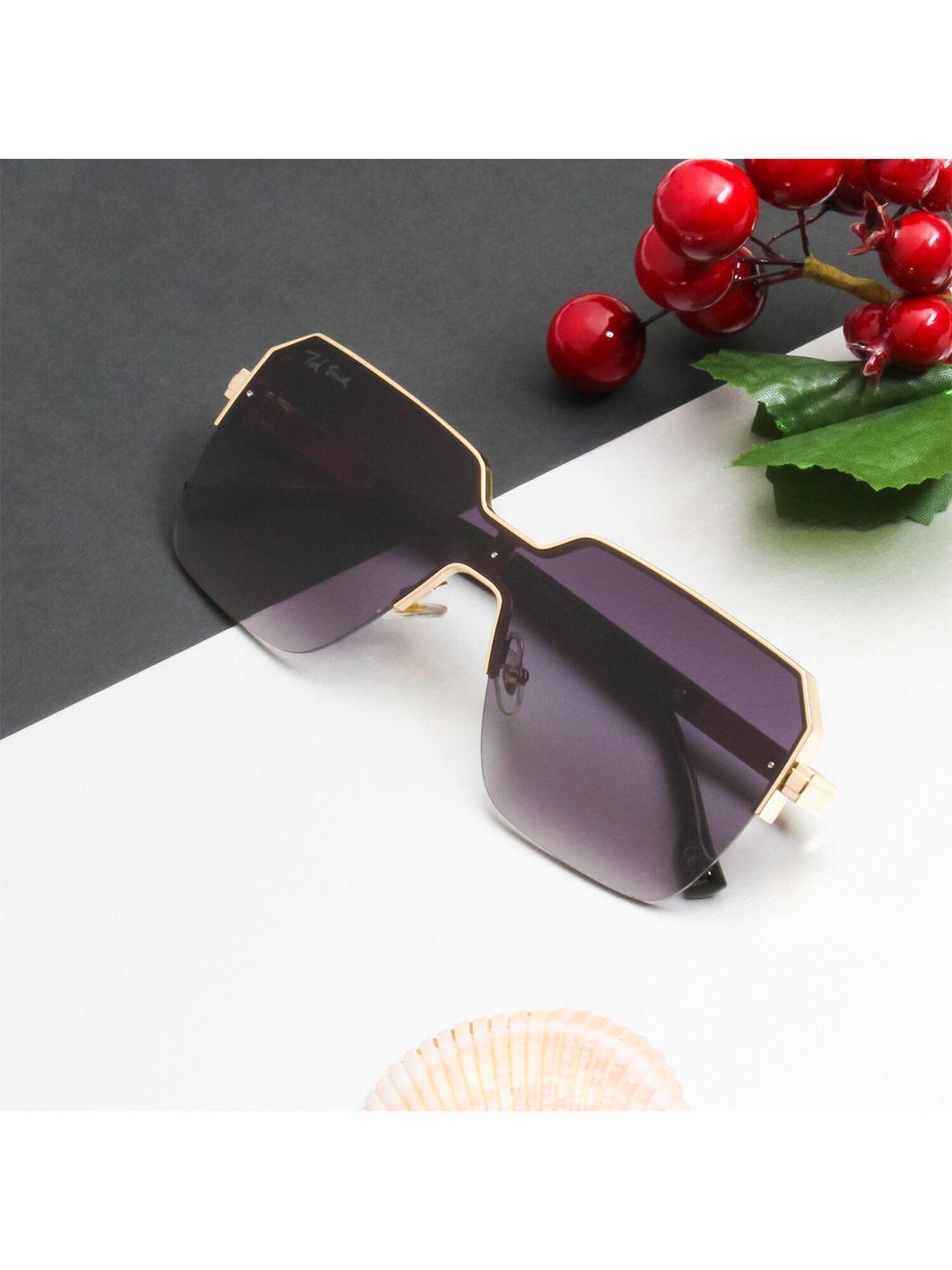 ted smith square sunglasses with polarised and uv protected lens