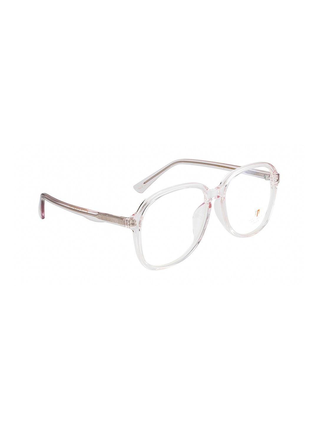 ted smith unisex pink full rim oversized frames eyeglasses