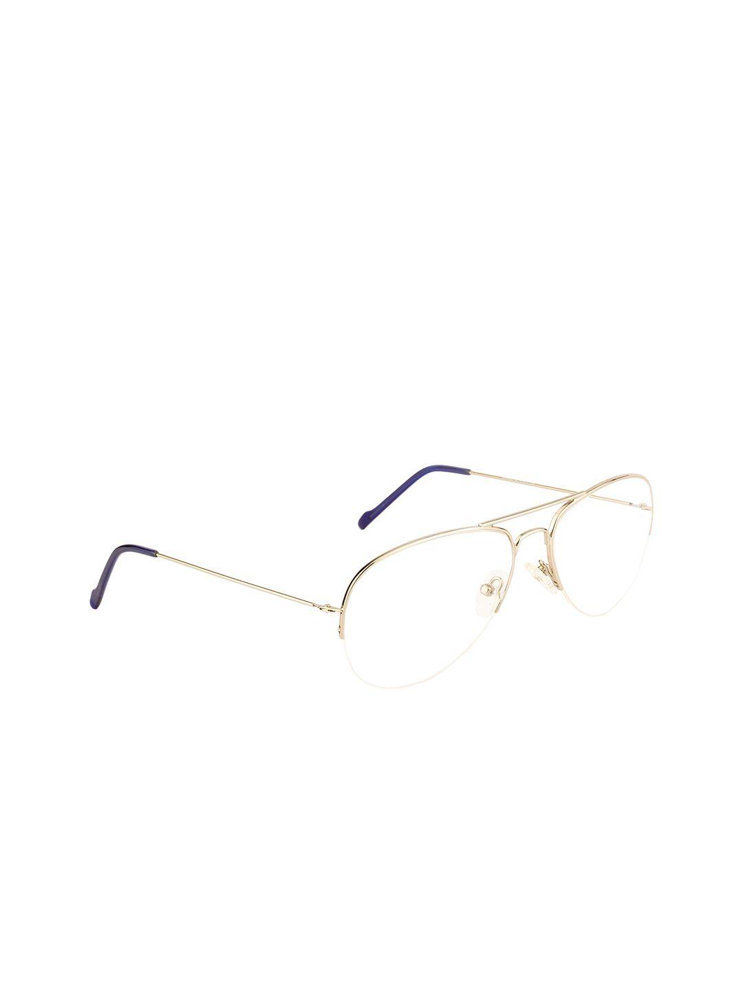 ted smith unisex silver aviator frames eyeglasses