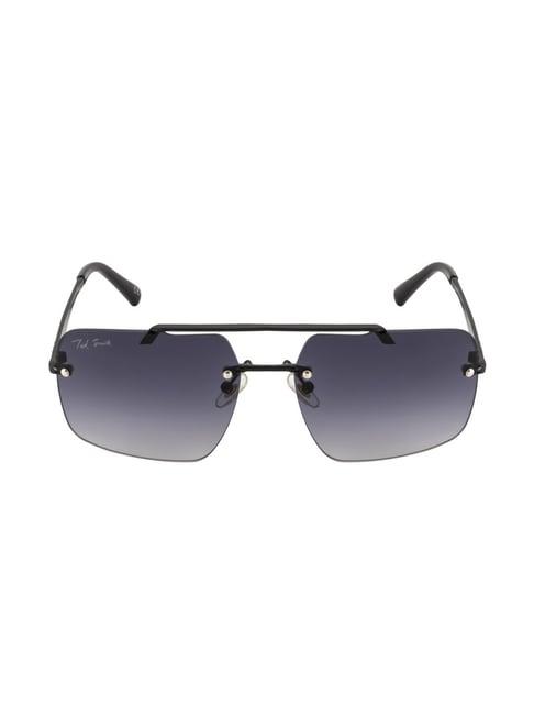 ted smith victor_c1 blue gradient square sunglasses