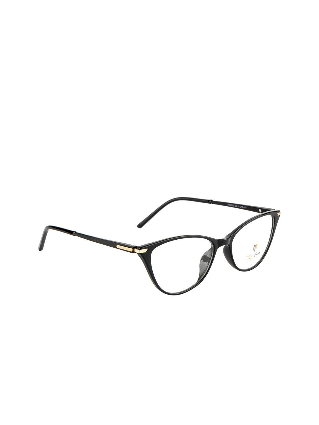 ted smith women black full rim cateye frames tsl-9000_c2