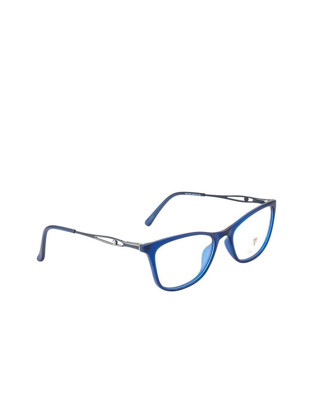 ted smith women blue full rim cateye frames ts-21003