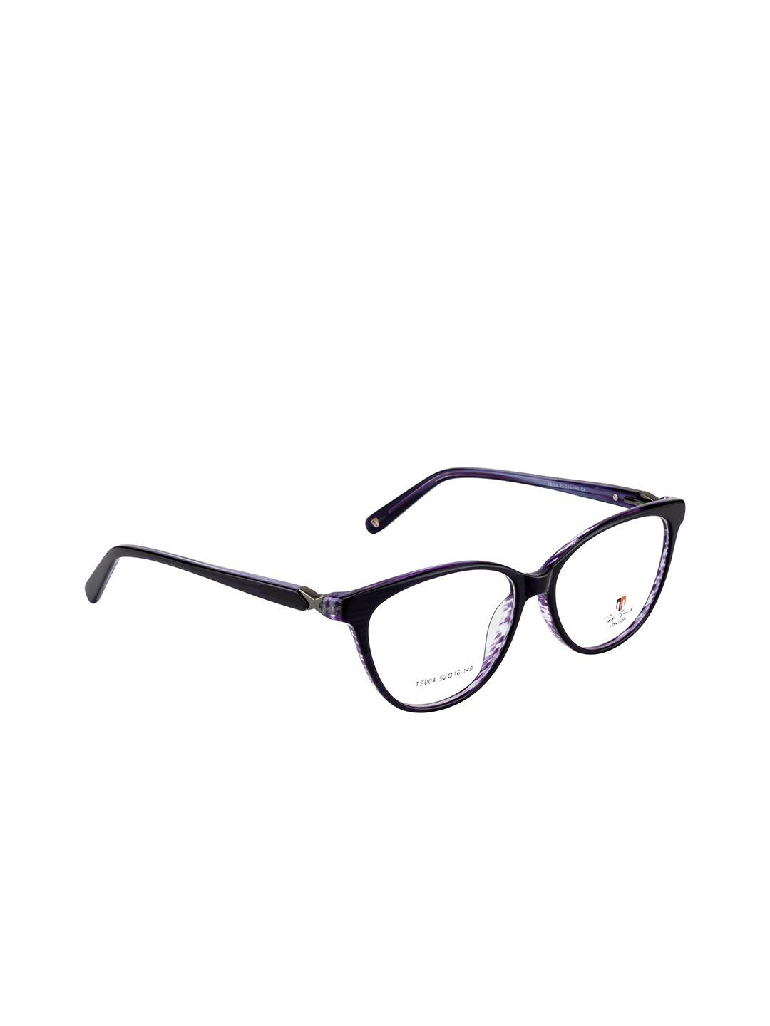 ted smith women blue full rim cateye frames