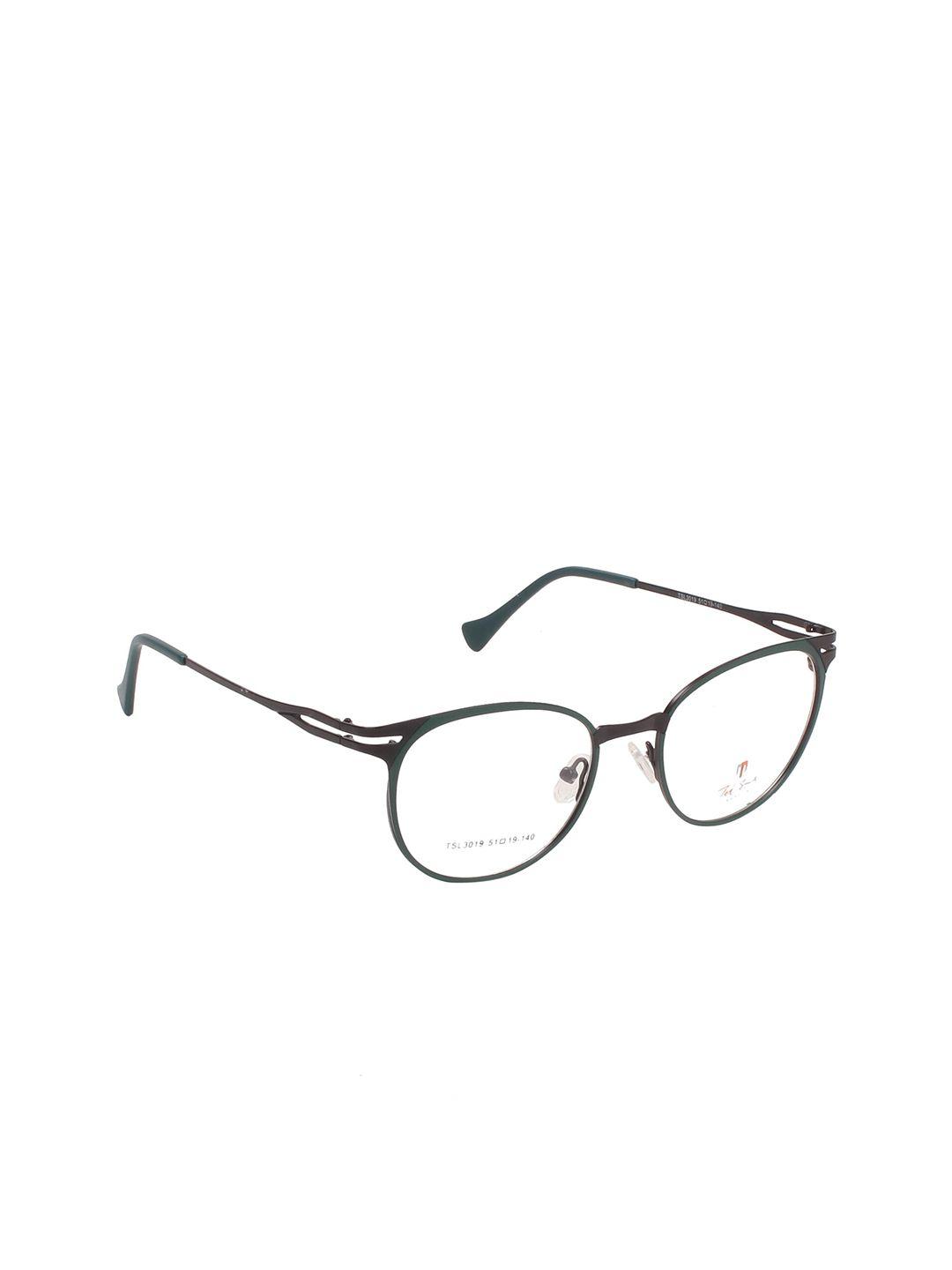 ted smith women green & black full rim cateye frames tsd-tsl3019_c3