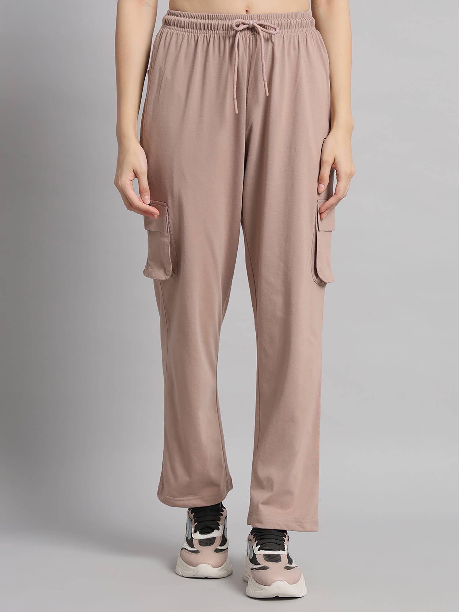 teddy pocket loose fit trackpants