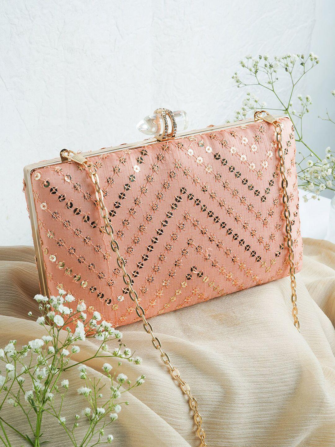 teejh embellished box clutch