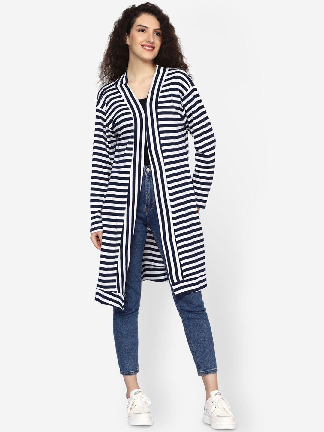 teemoods women striped cotton shrug