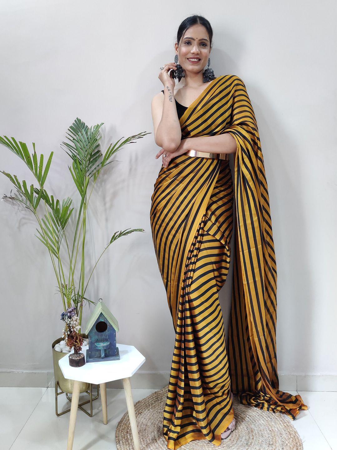 teeya creation striped khandua silk saree