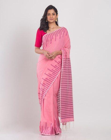 temple border cotton saree