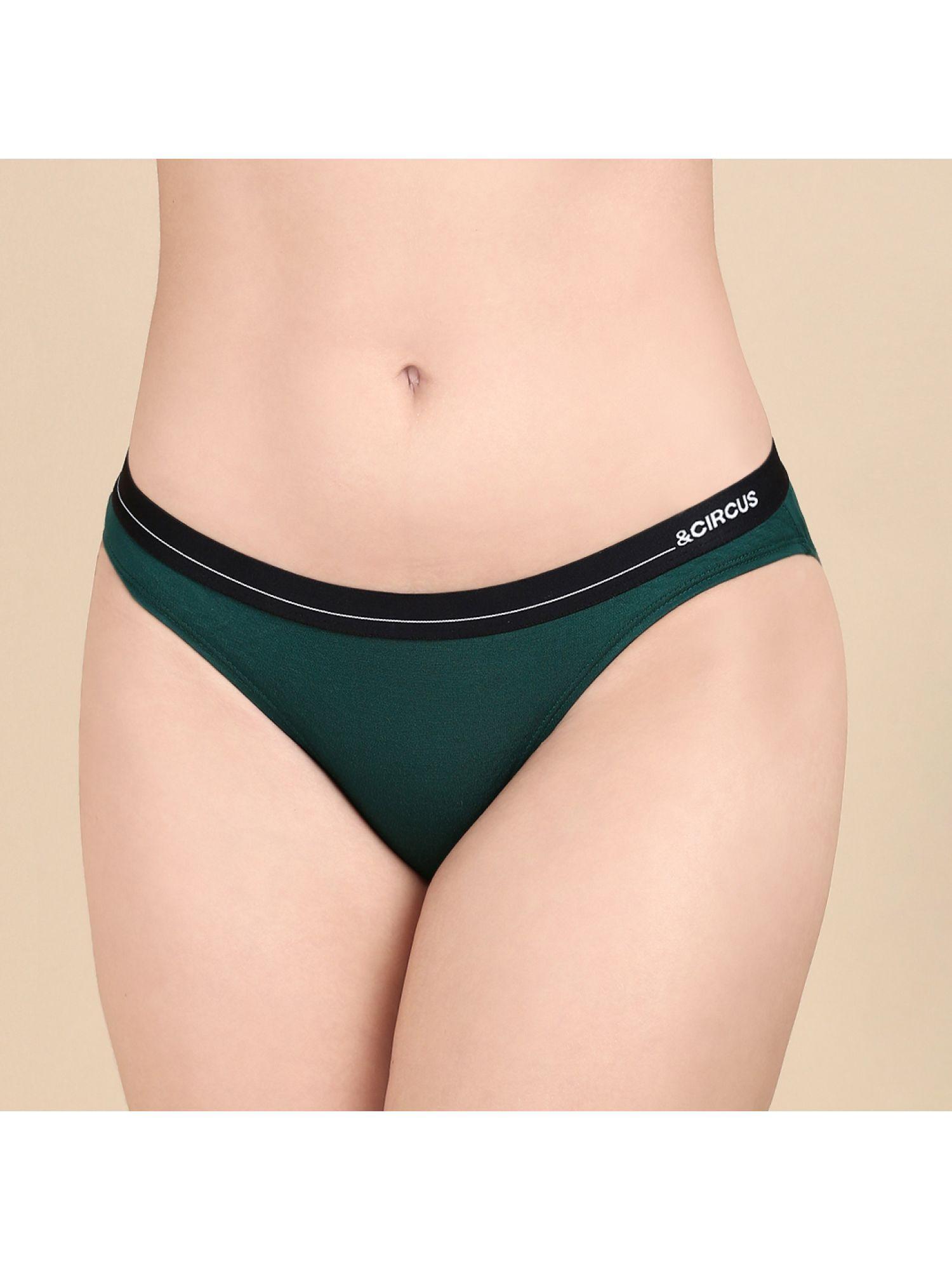 tencel modal micro womens bikini - green