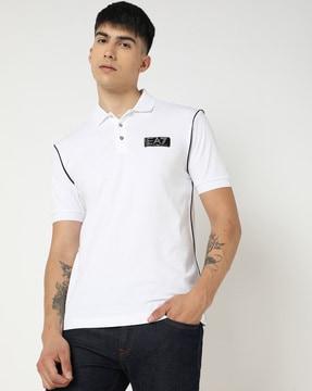 tennis club blended regular fit polo t-shirt