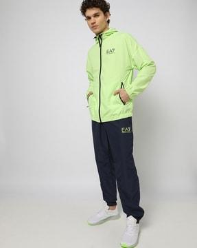tennis pro tracksuit with contrast logo