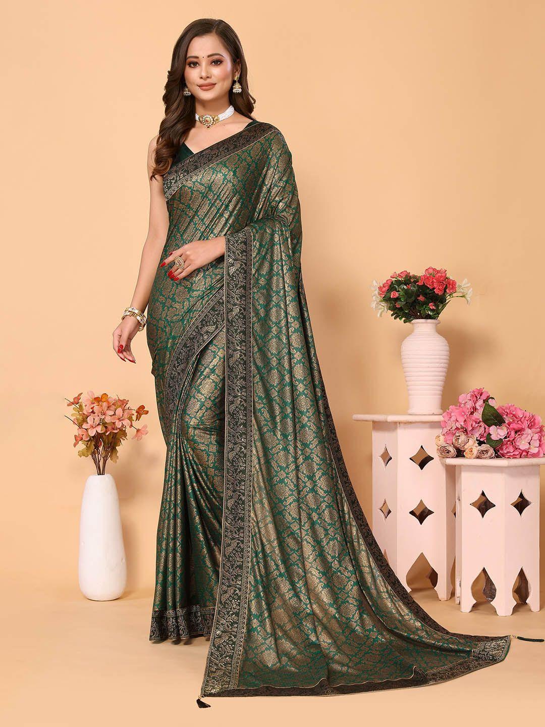 tereza ethnic motif woven design zari banarasi saree