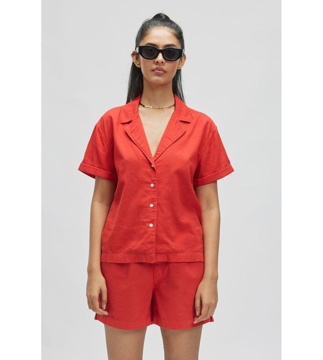 terra luna cayo red shirt