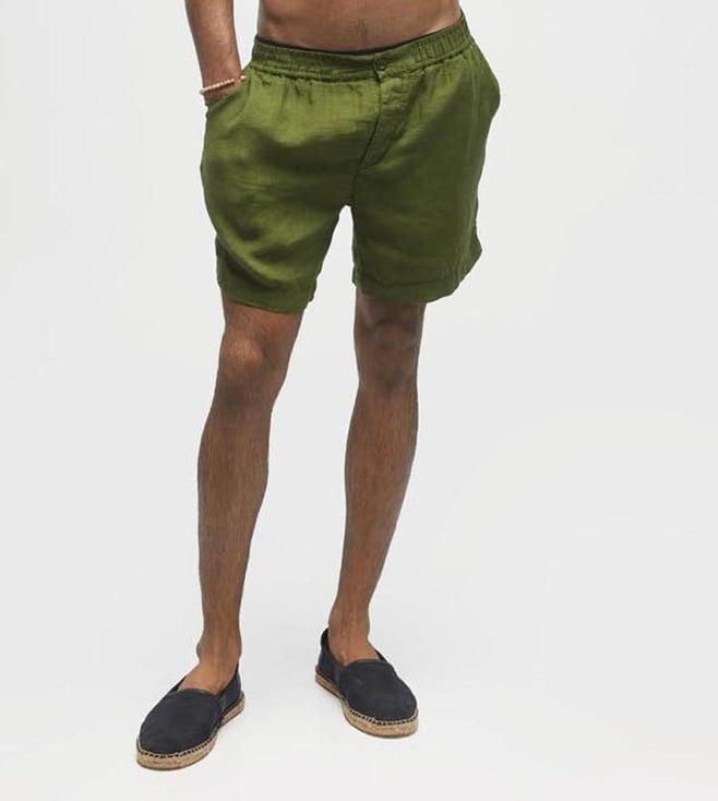 terra luna costa olive pool shorts