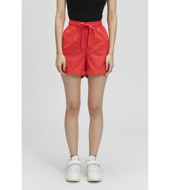 terra luna fogo red shorts