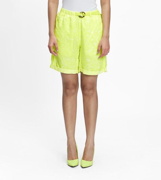 terra luna seasee lunar paisley aurora yellow shorts