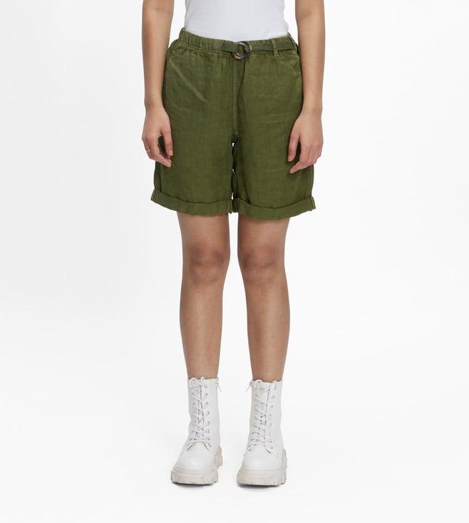 terra luna seasee olive shorts