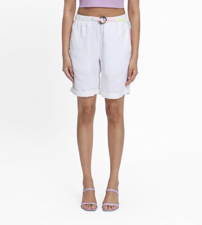 terra luna seasee white shorts