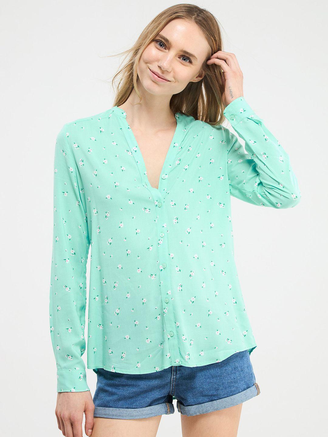 terranova floral print casual shirt