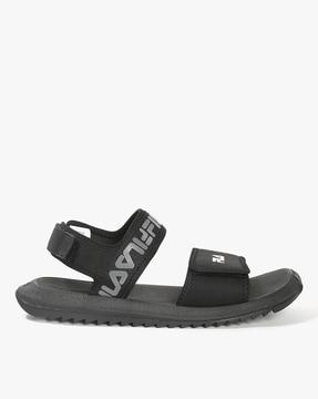 terranzo plus brand print sandals