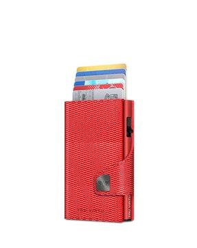 textured card holder wallet