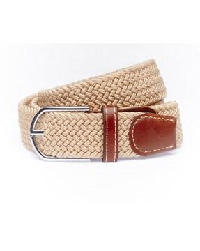 textured classic belt