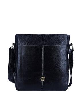 textured sling bag with adjustable strap
