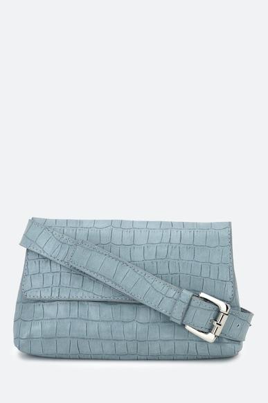 textured sling bags