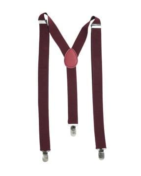 textured suspender belt