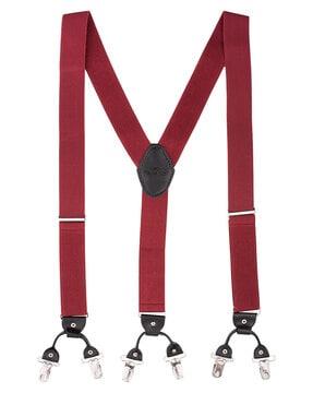 textured suspender belt