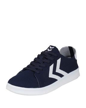 textured  lace-ups casual shoes