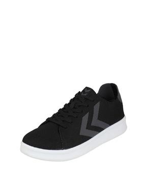 textured  lace-ups casual shoes