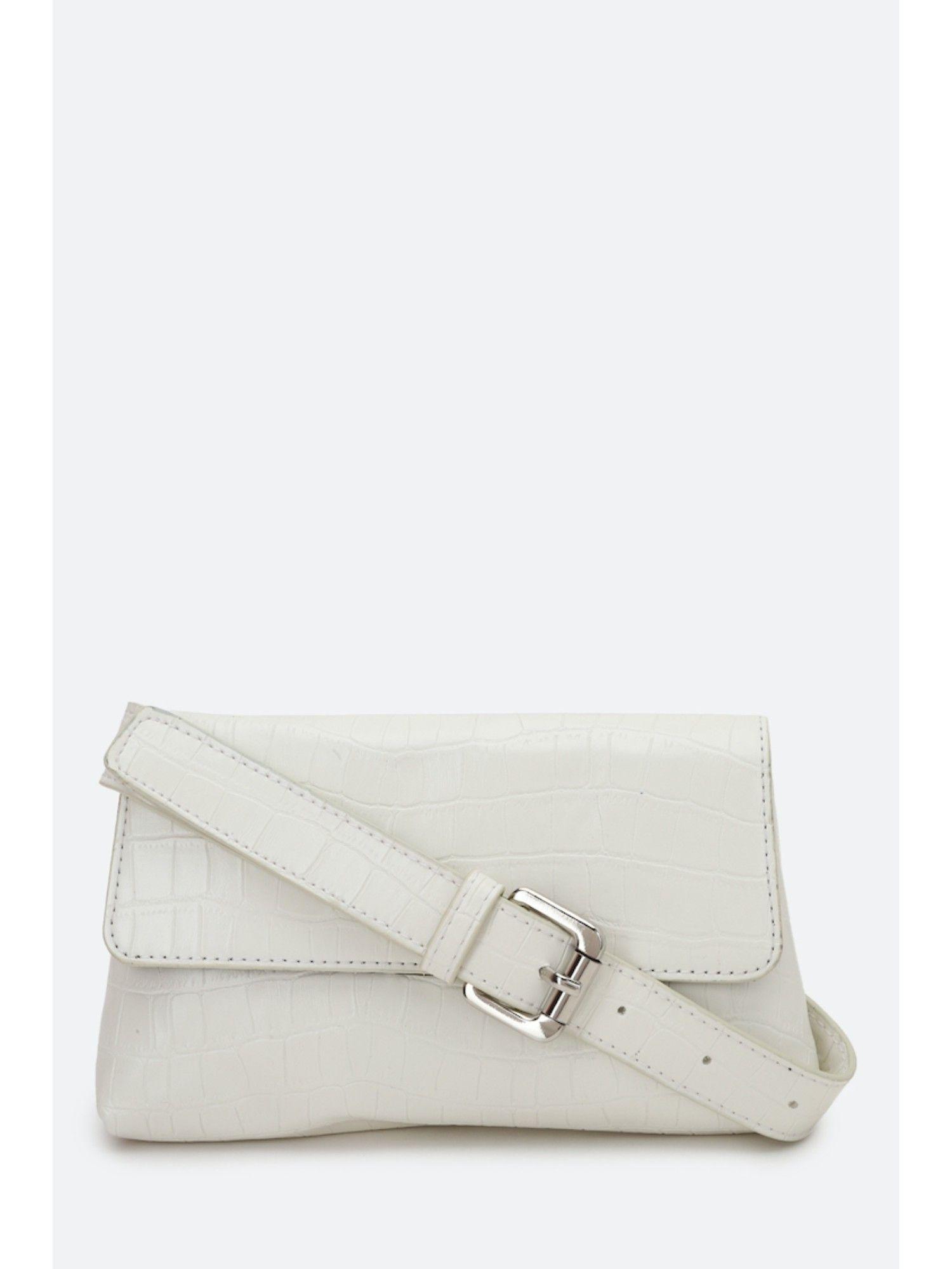 textured belt bag